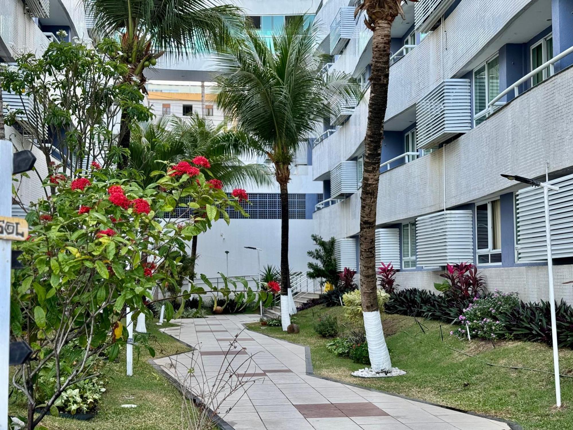 Edy Hospedagens Beira-Mar Flat 310 Com Vista Para O Morro Do Careca, Piscina E Localizacao Privilegiada Natal Exterior photo